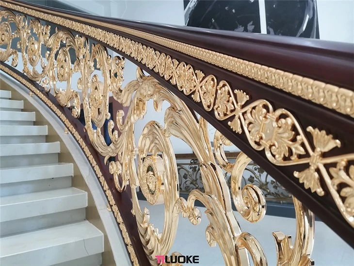brass stair railing for sale